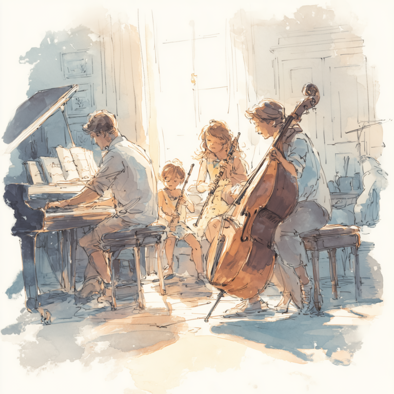 Family Music Lessons – A New Form of Shared Screen-Free Leisure